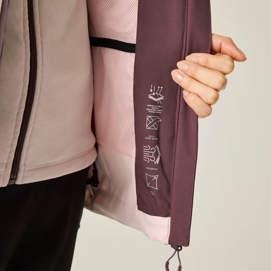 Dare 2B - "Torrek III" Jacke für Damen (Huckleberry/Pink Haze) - Image 6