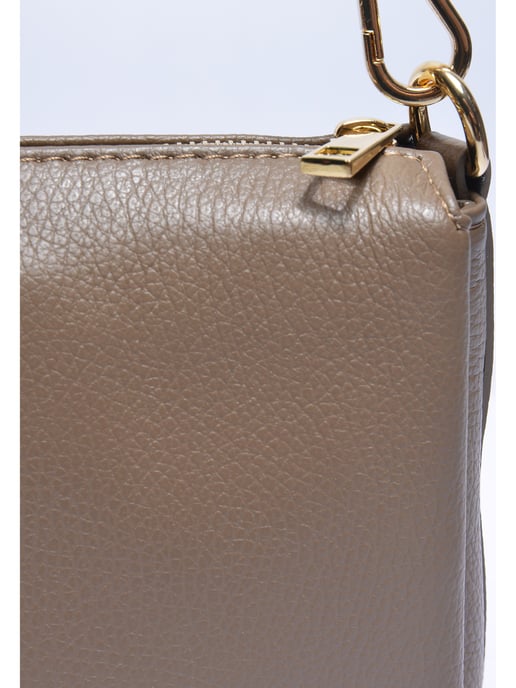 Luisa Vannini Beige Rindsledertasche - Image 3
