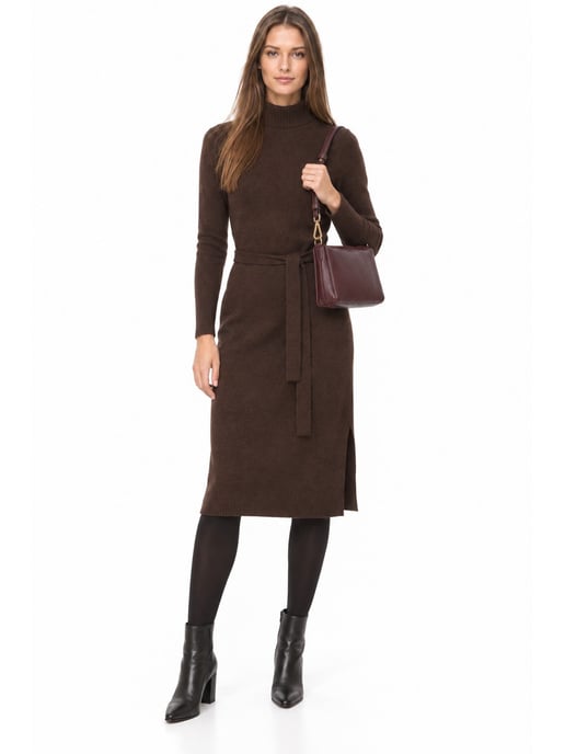 Luisa Vannini Burgund Rindsledertasche - Image 6