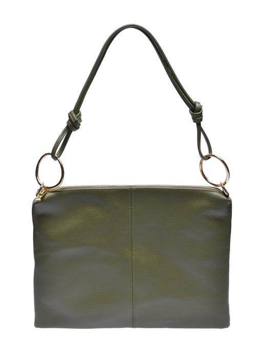 Luisa Vannini Khaki Rindsledertasche - Image 1