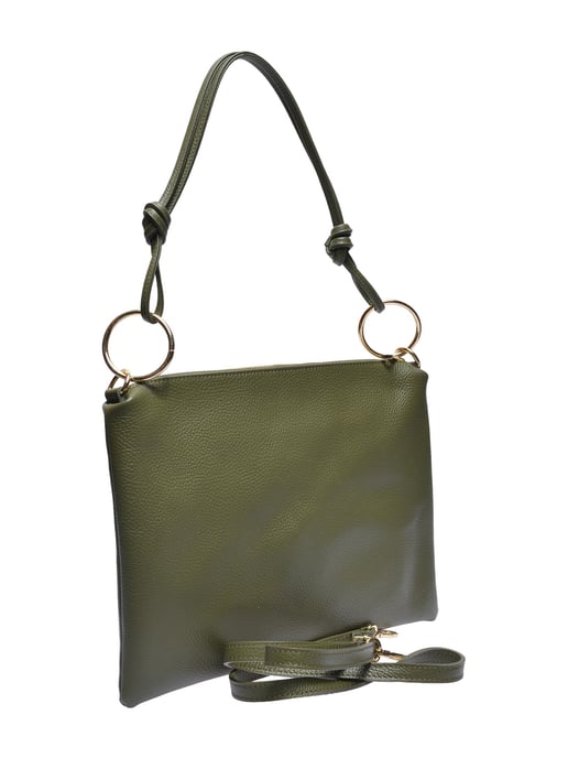 Luisa Vannini Khaki Rindsledertasche - Image 2