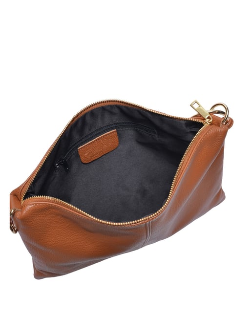 Luisa Vannini Braun Rindsledertasche - Image 4