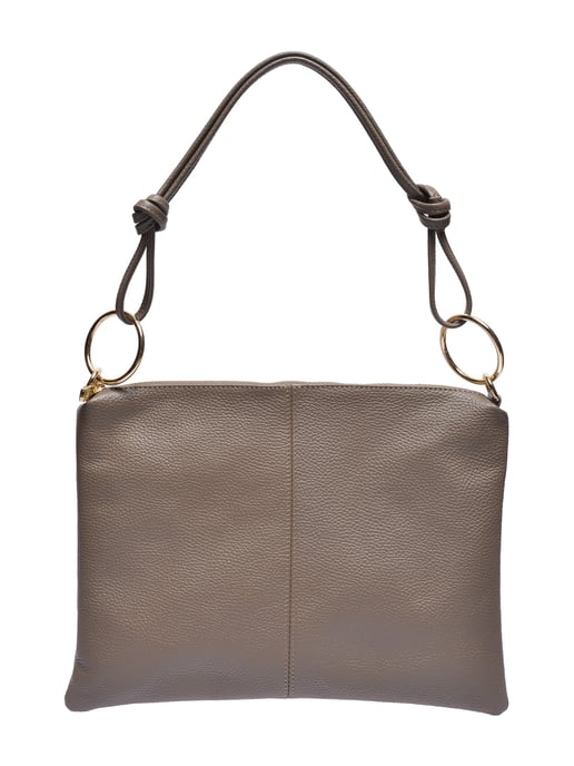 Luisa Vannini Beige Rindsledertasche - Image 1