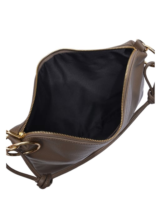 Luisa Vannini Beige Rindsledertasche - Image 4