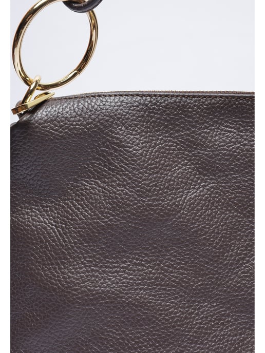 Luisa Vannini Kastanienbraun Rindsledertasche - Image 3