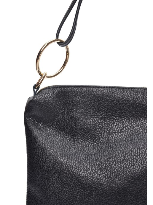 Luisa Vannini Schwarz Rindsledertasche - Image 3