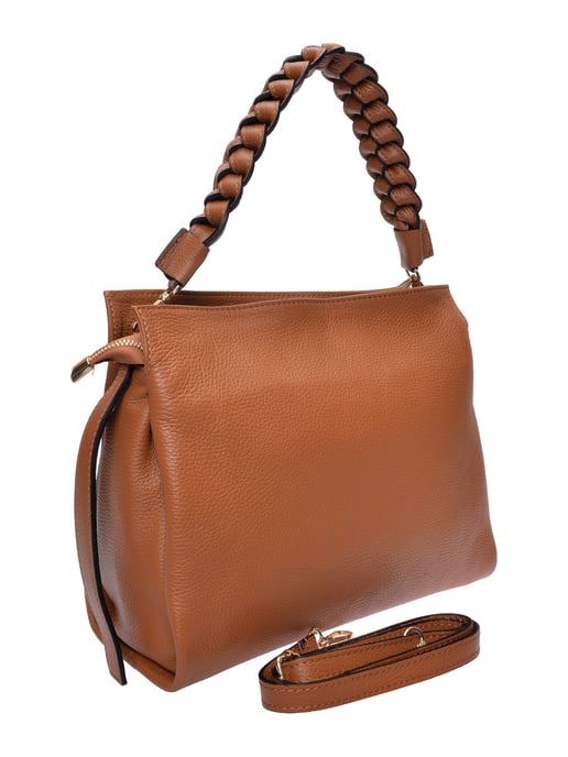 Luisa Vannini Braun Rindsledertasche - Image 2
