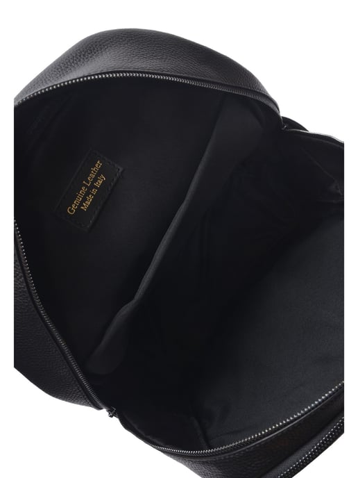 Luisa Vannini Schwarz Rindsledertasche - Image 4