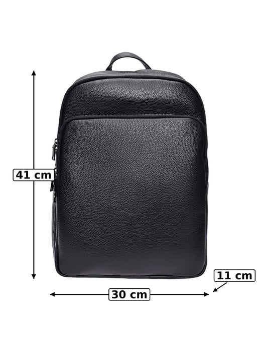 Luisa Vannini Schwarz Rindsledertasche - Image 6