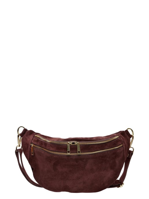 Luisa Vannini Burgund Rindsledertasche - Image 1