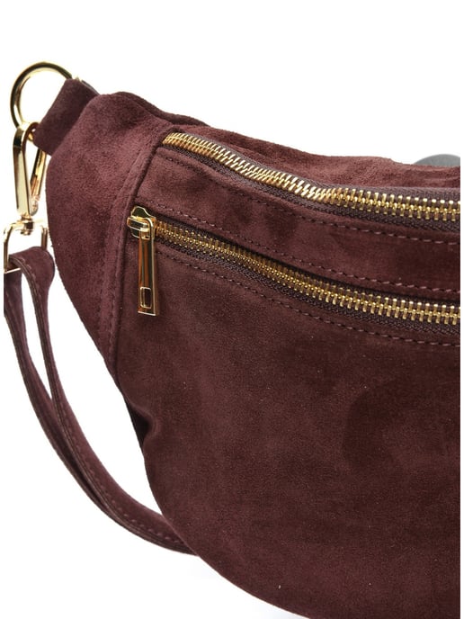 Luisa Vannini Burgund Rindsledertasche - Image 3