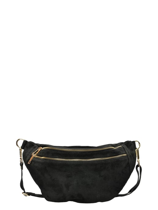 Luisa Vannini Schwarz Rindsledertasche - Image 1