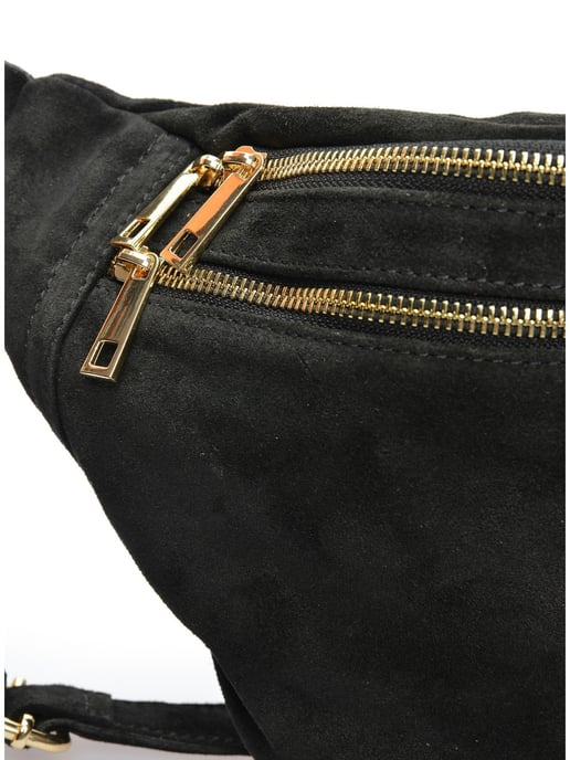 Luisa Vannini Schwarz Rindsledertasche - Image 3