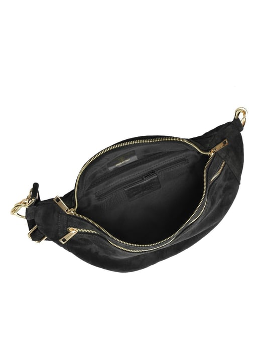 Luisa Vannini Schwarz Rindsledertasche - Image 4