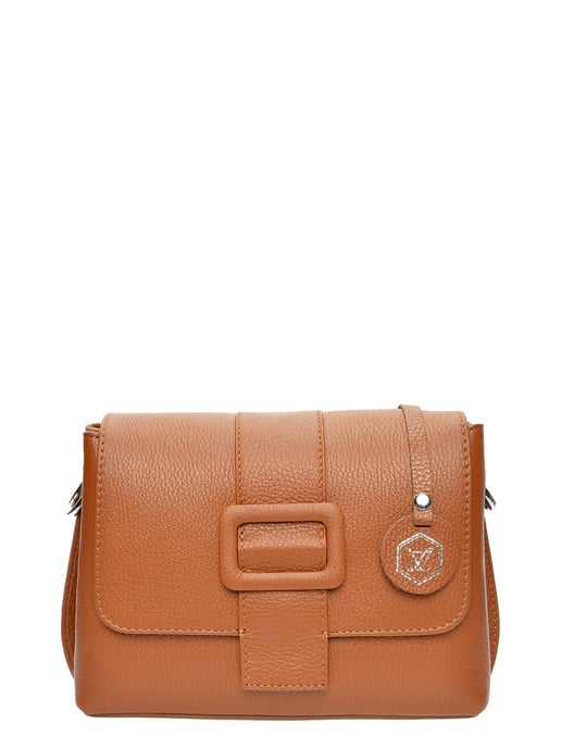 Luisa Vannini Braun Rindsledertasche - Image 1
