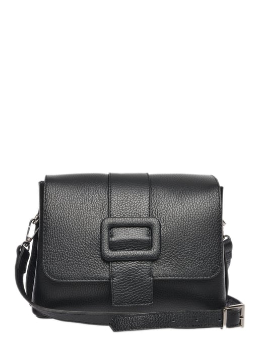 Luisa Vannini Schwarz Rindsledertasche - Image 6