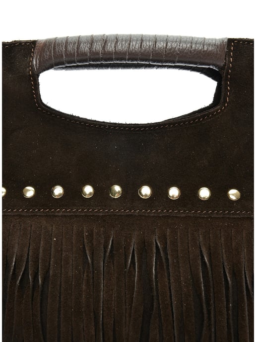 Luisa Vannini Kastanienbraun Rindsledertasche - Image 3