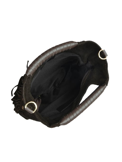 Luisa Vannini Kastanienbraun Rindsledertasche - Image 4