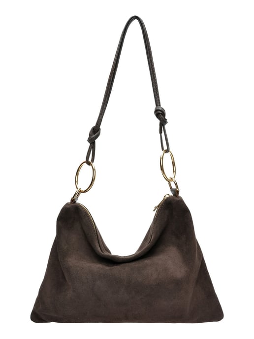 Luisa Vannini Kastanienbraun Rindsledertasche - Image 1