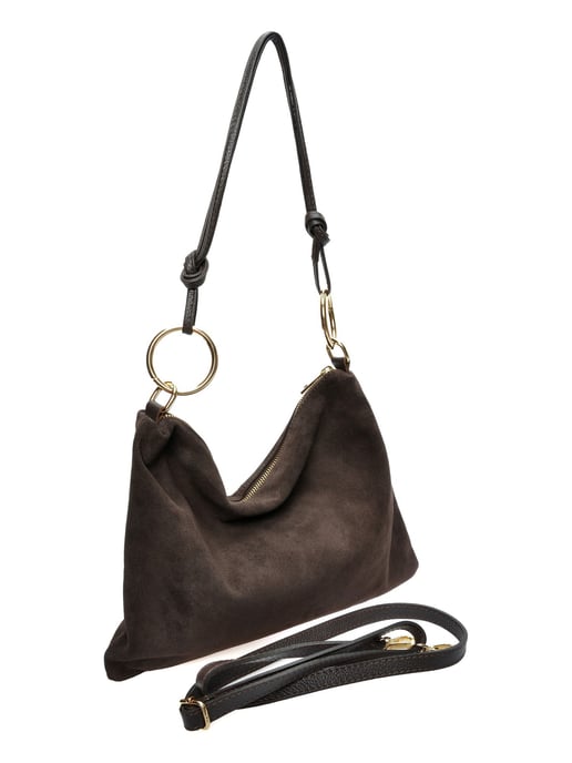 Luisa Vannini Kastanienbraun Rindsledertasche - Image 2