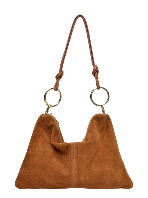 Luisa Vannini Braun Rindsledertasche - Image 1
