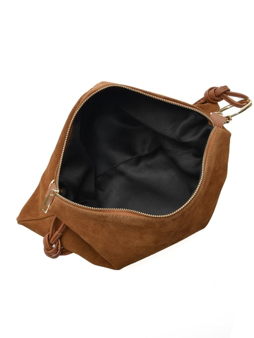 Luisa Vannini Braun Rindsledertasche - Image 4