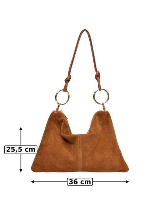 Luisa Vannini Braun Rindsledertasche - Image 6