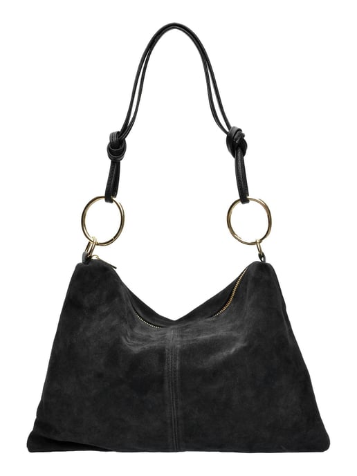 Luisa Vannini Schwarz Rindsledertasche - Image 1