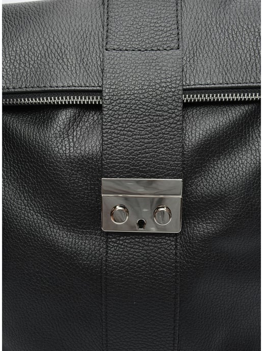 Luisa Vannini Schwarz Rindsledertasche - Image 3