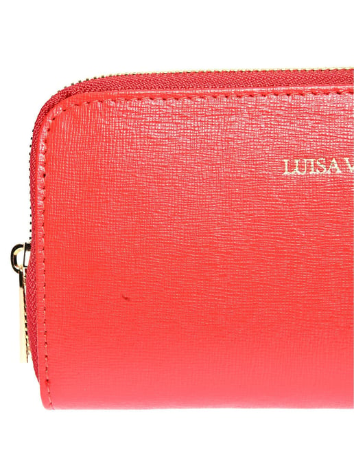 Luisa Vannini Rot Rindsledertasche - Image 3
