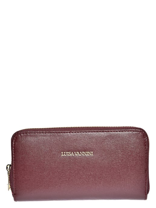 Luisa Vannini Weinfarbe Rindsledertasche - Image 1