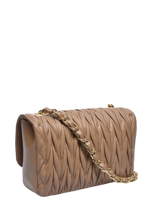 Luisa Vannini Beige Rindsledertasche - Image 2