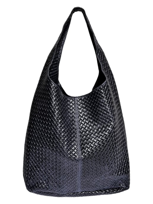 Luisa Vannini Blau Rindsledertasche - Image 1