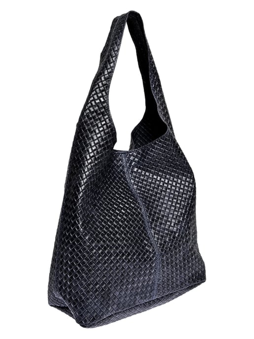 Luisa Vannini Blau Rindsledertasche - Image 2