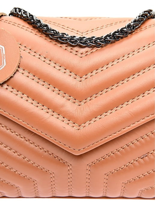 Luisa Vannini Braun Rindsledertasche - Image 3