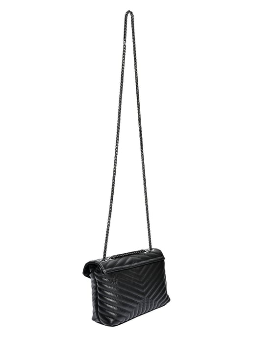 Luisa Vannini Schwarz Rindsledertasche - Image 2