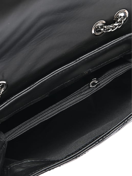 Luisa Vannini Schwarz Rindsledertasche - Image 4