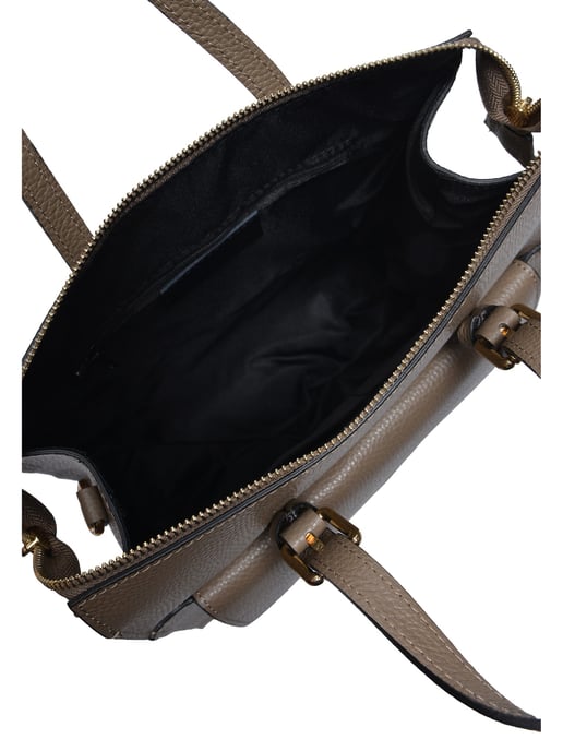 Luisa Vannini Beige Rindsledertasche - Image 4
