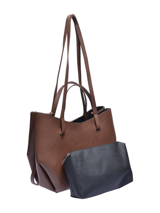 Luisa Vannini Kastanienbraun Rindsledertasche - Image 2