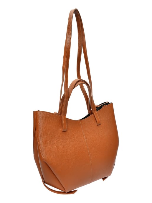 Luisa Vannini Braun Rindsledertasche - Image 2