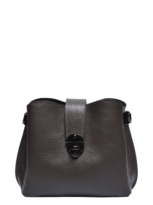 Luisa Vannini Kastanienbraun Rindsledertasche - Image 1