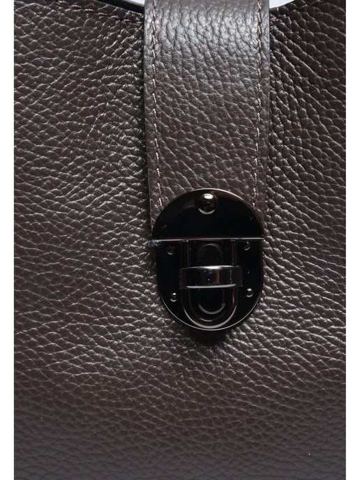 Luisa Vannini Kastanienbraun Rindsledertasche - Image 3