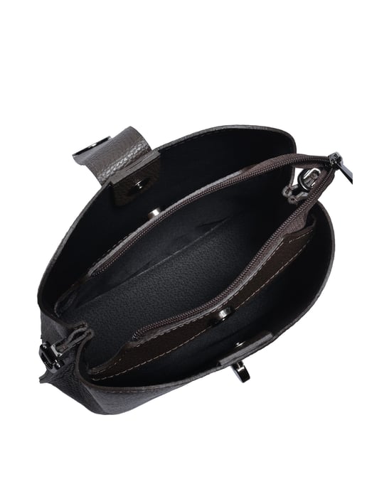 Luisa Vannini Kastanienbraun Rindsledertasche - Image 4