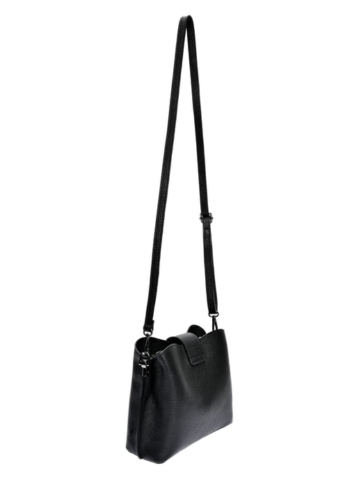 Luisa Vannini Schwarz Rindsledertasche - Image 2