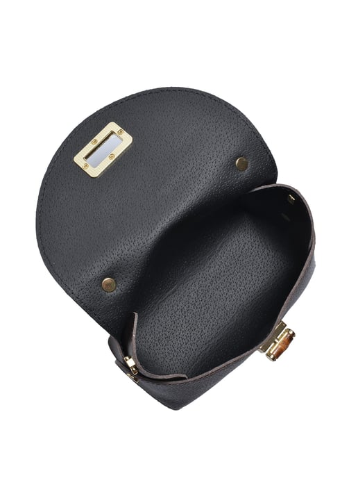 Anna Luchini Kastanienbraun Rindsledertasche - Image 4