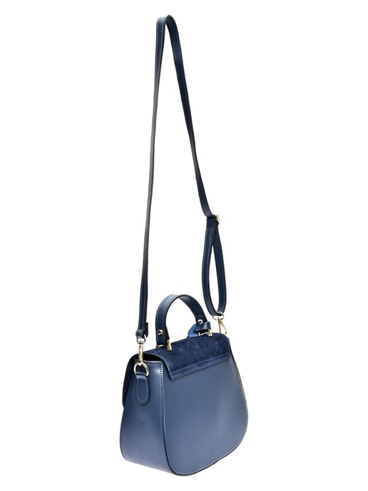 Luisa Vannini Blau Rindsledertasche - Image 2