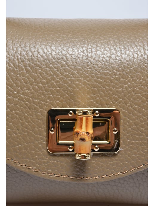 Anna Luchini Beige Rindsledertasche - Image 3
