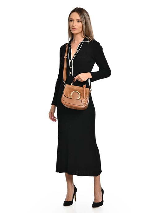 Luisa Vannini Braun Rindsledertasche - Image 5