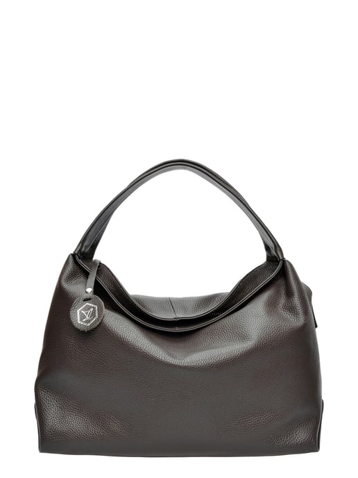Luisa Vannini Kastanienbraun Rindsledertasche - Image 1