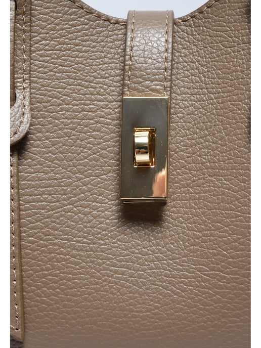 Anna Luchini Beige Rindsledertasche - Image 3